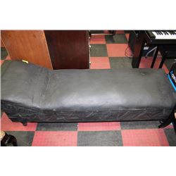 ANTIQUE CHAISE LOUNGE - ALSO FOLD OUT INTO A BED