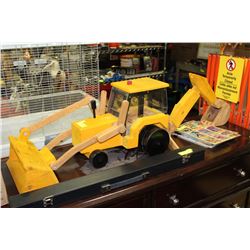 HAND MADE SOLID WOOD DUAL BUCKET &