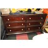 Image 1 : WOOD 6-DRAWER DRESSER (SCRATCHES ON TOP)