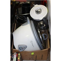 FLAT OF KITCHEN APPLIANCES