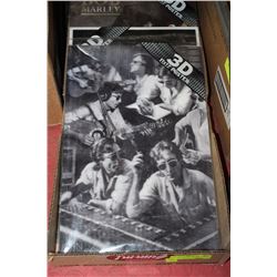 FLAT W/ 11 NEW 3D, 11 X 17 POSTERS INCL.