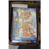Image 1 : BOX OF GAMES & PUZZLES