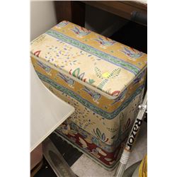 LARGE DECORATIVE CLOTHES HAMPER