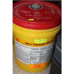 5 GALLON PAIL OF SIKA FLORSEAL WB 18