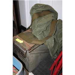 AMMUNITION CANISTER WITH DUFFLE BAG