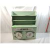 Image 3 : VINTAGE WOLVERINE TIN LITHO TOY KITCHEN HUTCH