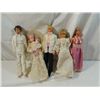 Image 2 : LOT 5 VINTAGE BRIDAL BARBIE & FASHION DOLLS