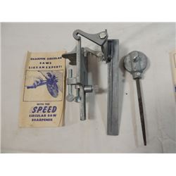 LOT 2 SAW SHARPENER & JOINT SET