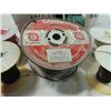 Image 1 : BOX VARIOUS WIRE COPPER ROLLS ELECTRICAL 30+ LBS