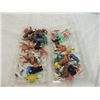 Image 1 : LOT 35+ VINTAGE PLASTIC ANIMALS PEOPLE NOAHS ARK