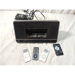 NICE JVC IPOD CHARGING STATION BASE SYSTEM