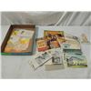 Image 1 : BOX LOT POST CARDS EPHEMERA 1930'S 1940'S POSTCARD