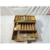 Image 2 : OLD PAL FISHING LURE TACKLE BOX WITH TACKLE FISH