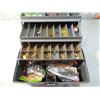Image 1 : PLANO TACKLE BOX FULL OF FISHING LURES GEAR MORE