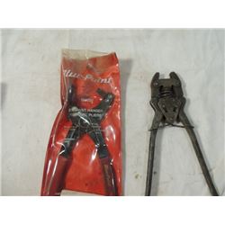 HANGER EXHAUST REMOVAL PLIERS BLUE POINT SNAP ON