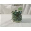 Image 1 : JAR FULL OF VINTAGE CATS EYE AND OTHER MARBLES