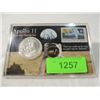 Image 1 : APOLLO 11 COIN AND STAMP SET IN PRESENTATION CASE