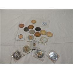 LOT 17 COMMEMORATIVE COINS PRESIDENTIAL US