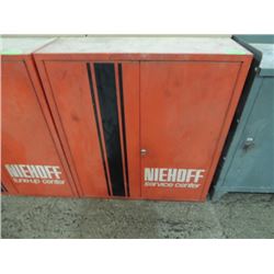 NIEHOFF INGNITION TUNE UP PARTS CABINET AUTOMOTIVE