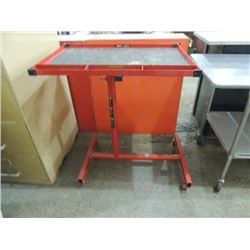 MOBILE STAND UP WORKSTATION CART TOOL STAND