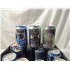 Image 3 : CRATE FULL VINTAGE BEER SODA CANS RARE ISSUES