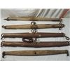 Image 2 : LOT 5 SINGLE TREE HARNESS ANTIQUE VINTAGE