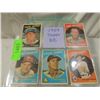 Image 1 : 5 CARD LOT 1959 TOPPS BASEBALL CARDS