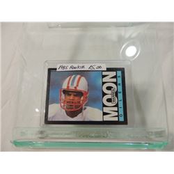 1985 TOPPS FOOTBALL CARD WARREN MOON ROOKIE