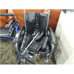 MEDLINE EXCELL 1000 LIKE NEW WHEELCHAIR COMPLETE