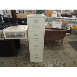 4 DRAWER HON STEEL HEAVY DUTY FILE CABINET