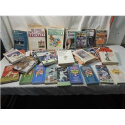 HUGE BOX LOT SPORTS BOOKS BASEBALL BASKETBALL