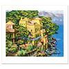 Image 1 : Howard Behrens "Villa Portofino" Signed Limited Edition 23" x 20.5" Serigraph on Paper (Artist Proof