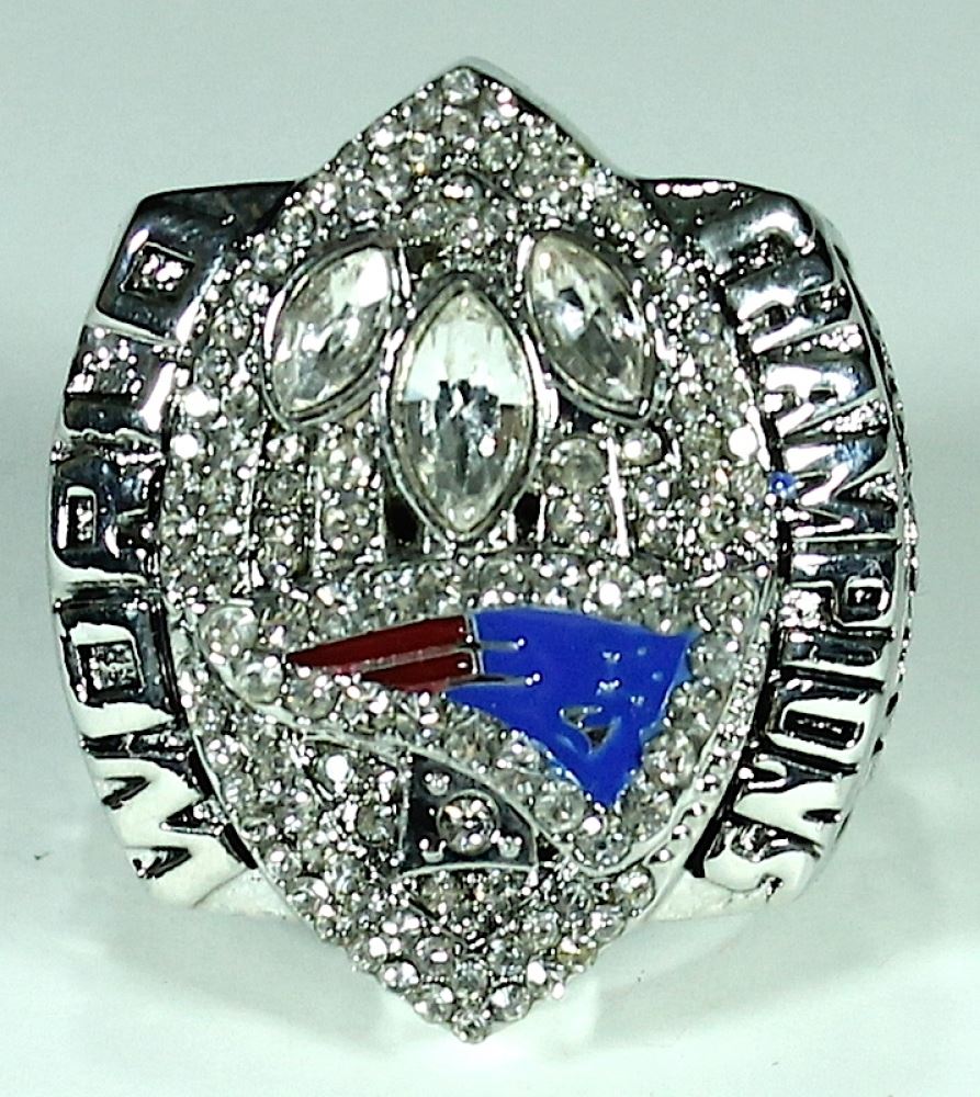 Tom Brady Patriots High Quality Replica 2004 Super Bowl Xxxix Championship Ring