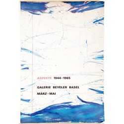 Sam Francis, Aspekte: Galerie Beyeler, Poster