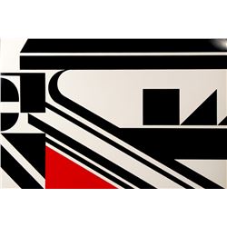 Jean Dewasne, Geometric 6, Silkscreen on Glossy Stock