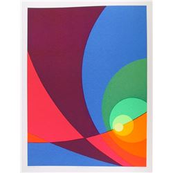 Herbert Aach, Split Infinity #B15, Serigraph