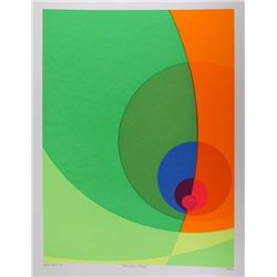 Herbert Aach, Split Infinity #B16S, Serigraph