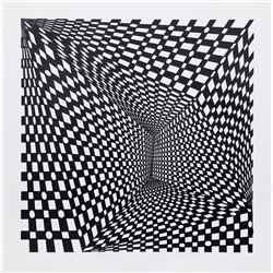Roy Ahlgren, Concave Triad I, Silkscreen