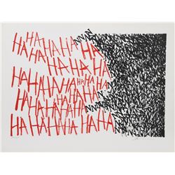 Marshall Borris, Hahaha, Lithograph