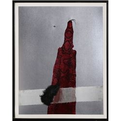 Joseph Kurhajec, Emipire Oracle, Serigraph with Mixed Media