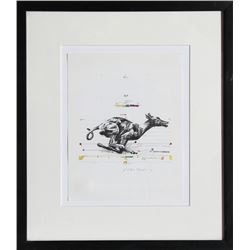 Vladimir Velickovic, Animals in Motion, Lithograph