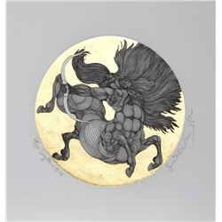 Guillaume Azoulay, Zodiacs : Sagittarius, Etching