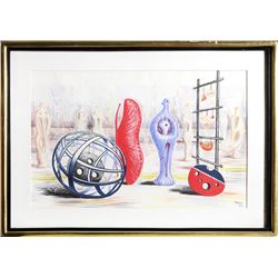 Henry Moore, Sculptural Objects, Lithograph