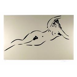 Reuben Nakian, View from Olympus: Plate II, Reclining Nymph, Etching