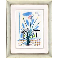 Pablo Picasso, Le Bouquet, Lithograph
