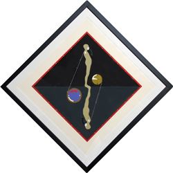 Ernest Tino Trova, Form and Reflection, Serigraph