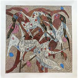 Tiefeng Jiang, Flight, Serigraph