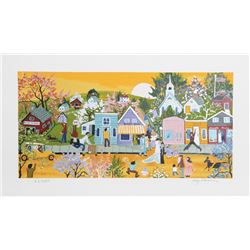 Kay Ameche, Blair's Corner, Serigraph