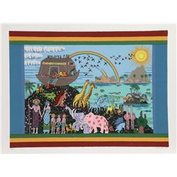 Jack Hofflander, Noah's Ark, Serigraph