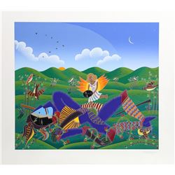 Thomas McKnight, Fallen Night, Serigraph